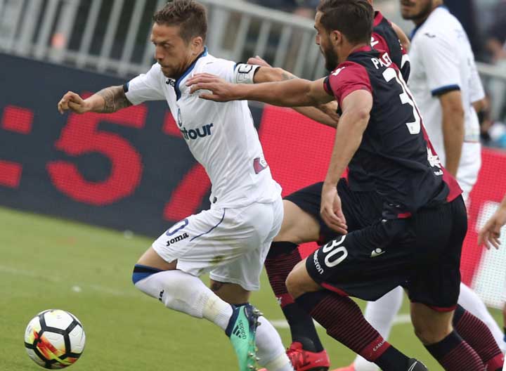 Cagliari Atalanta 1 - 0