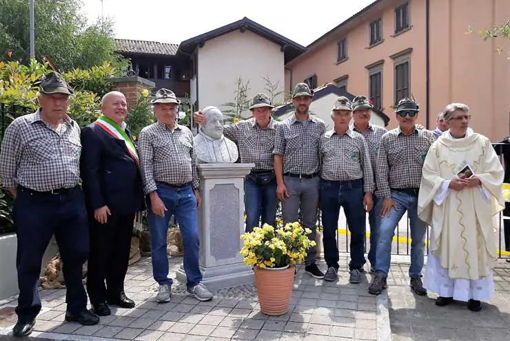 busto di Papa Giovanni XXIII all'oratorio di Scano