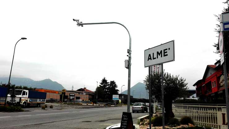 Record bergamasco di 135 telecamere tra Almè e Villa d'Almè