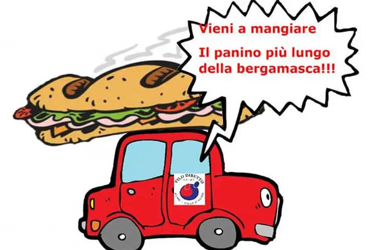 panino lungo 45 metri