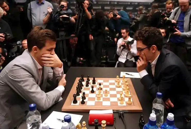 carlsen e caruana