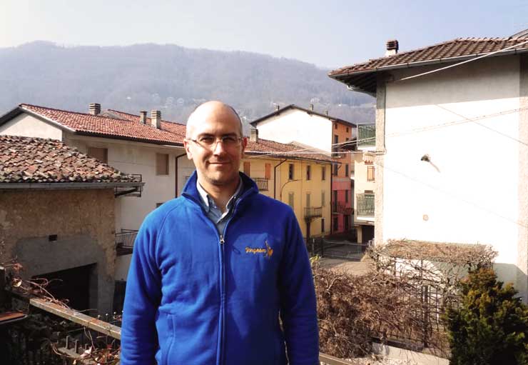 Candidato sindaco Enrico Sonzogni