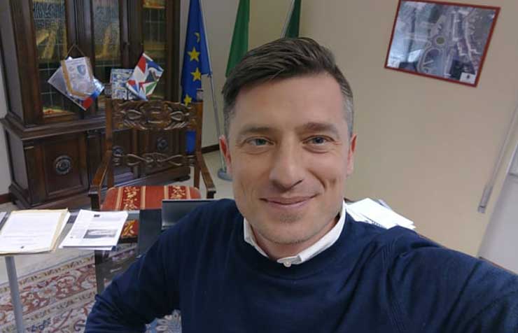 candidato sindaco Stefano Mazzoleni