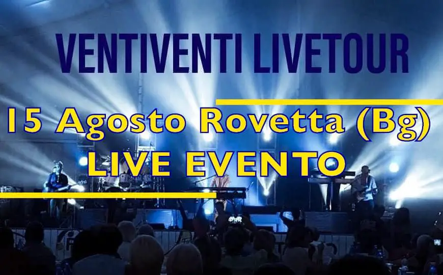Ferragosto con i Boomerang: la tribute band dei Pooh il 15 agosto live a Rovetta
