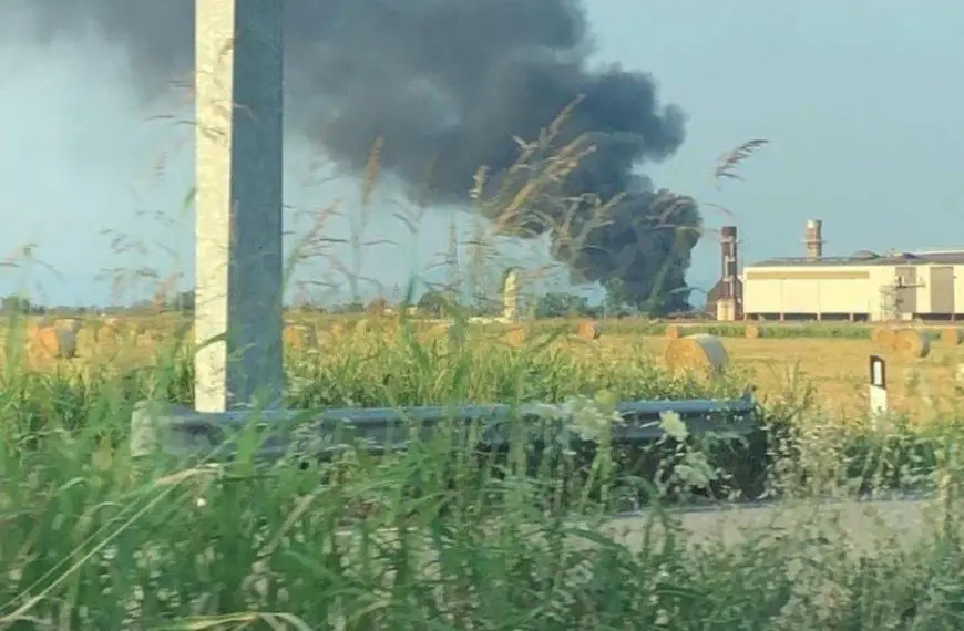 Cividate al Piano: intervento dei Vigili del Fuoco all’acciaieria