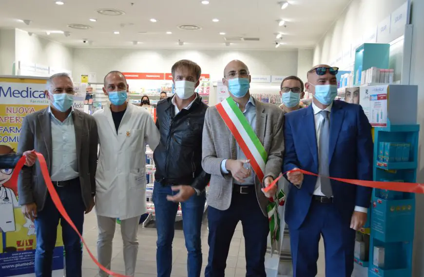 Stezzano: inaugurata questa mattina la nuova farmacia comunale a “Le Due Torri”