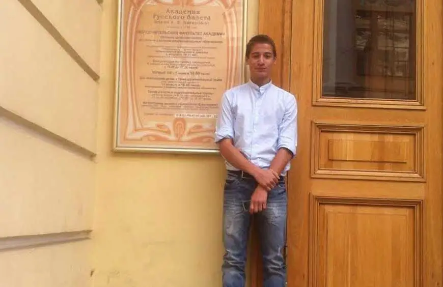 Davide Loricchio, unico ballerino bergamasco all’accademia di S. Pietroburgo