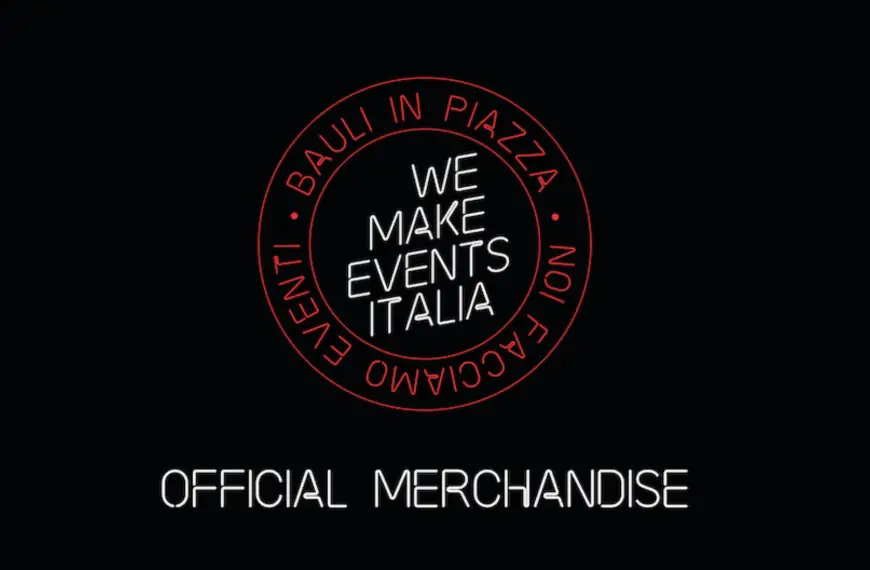 T-shirt e felpe per aiutare i lavoratori dello spettacolo: il merchandising ufficiale di Bauli in Piazza – We Make Events Italia
