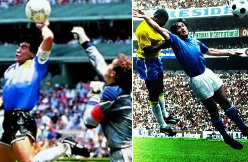 Maradona e Pelé, due modi diversi di vincere i Mondiali di calcio