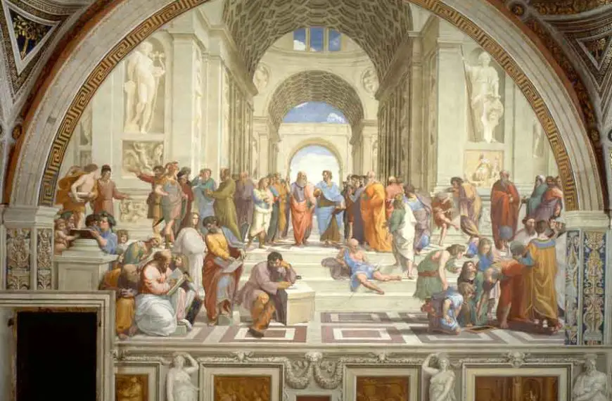La Scuola di Atene di Raffaello