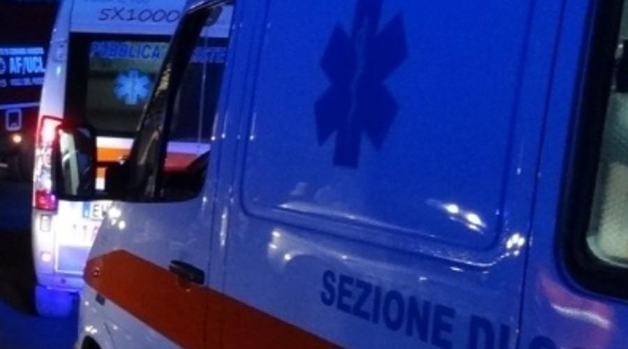 Incidente a Pontirolo Ambulanza Trescore Balneario
