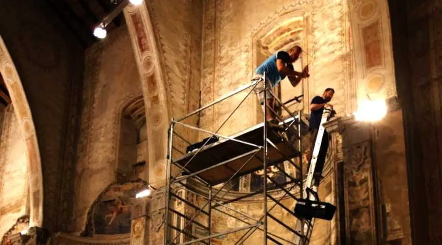 restauro della ex chiesa di sant’Agostino