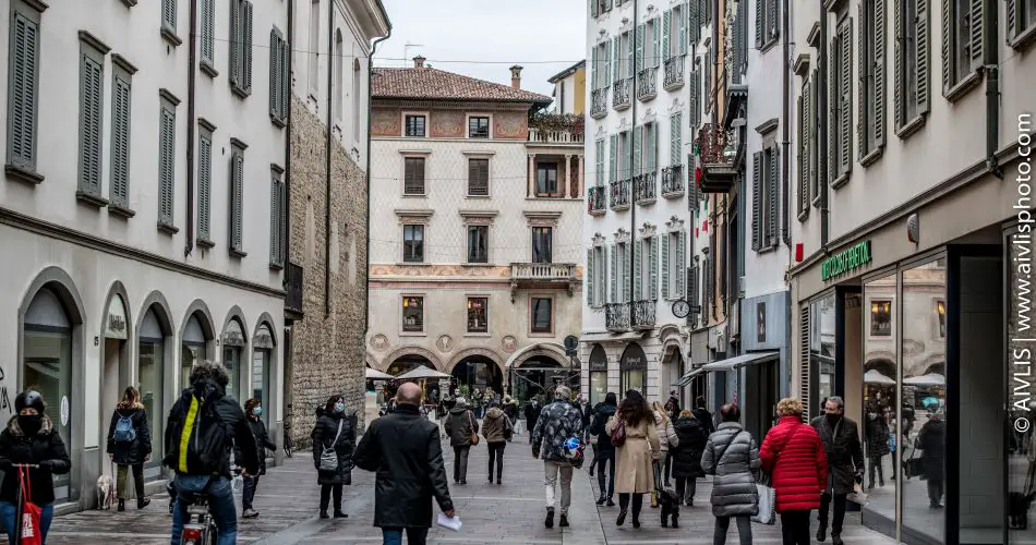 Bergamaschi Controlli anti-Covid a Bergamo