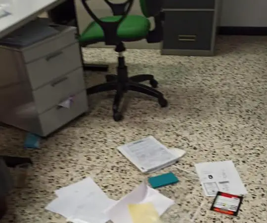 Cisano Furto alle scuole medie