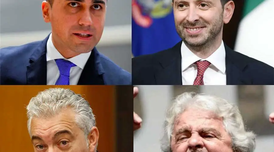 firme Di Maio Speranza Arcuri e Grillo