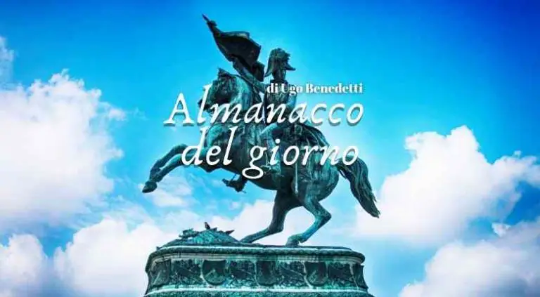 Almanacco di oggi 5 maggio 2021. Oggi nel 1861 cosa nasceva?