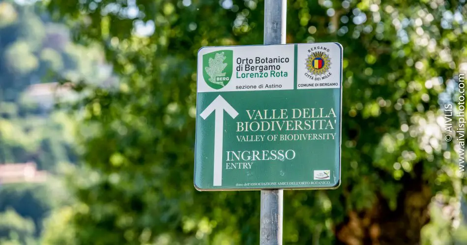orti botanici di Bergamo astino