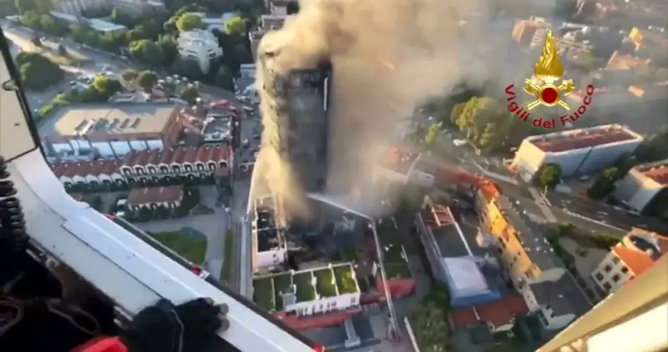 Incendio della Torre di Milano
