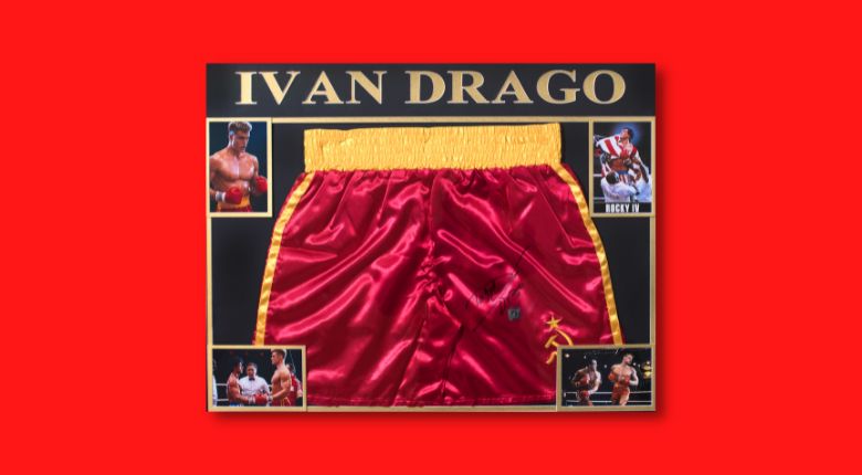 pantaloncini di Ivan Drago a Bergamo