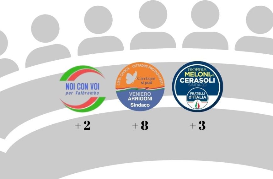 Nuovo gruppo consigliare con Rocchetti e Centurioni