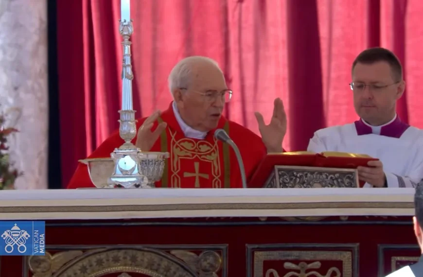 Omelia integrale del Cardinal Re