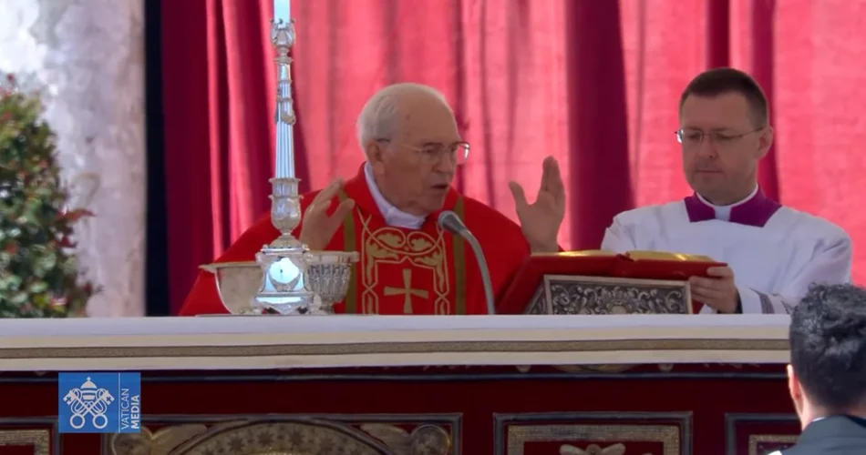 Omelia integrale del Cardinal Re